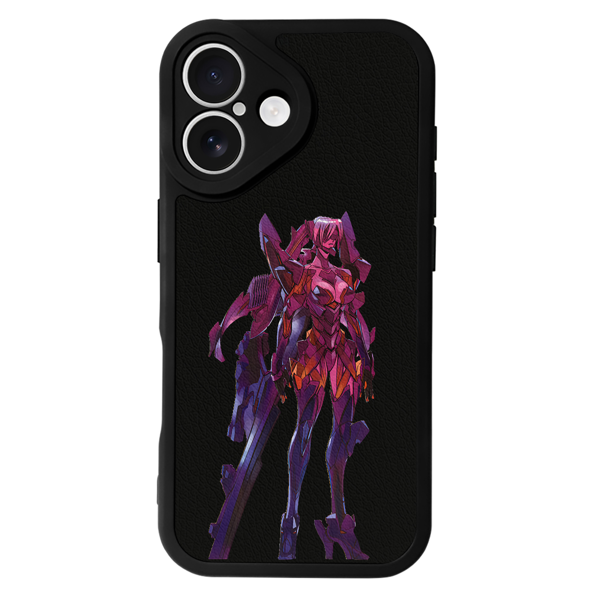 （画像用） EVA 新世紀エヴァンゲリオン 【iPhone 16シリーズ対応】シリコンスマホケース（レザー調） 材質：シリコン